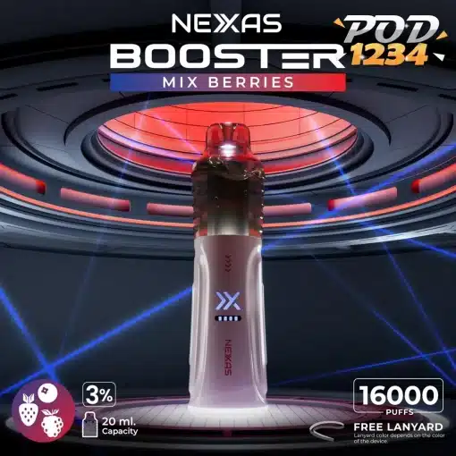 Nexas Booster 16000 Puffs ราคาส่ง MIX BERRIES