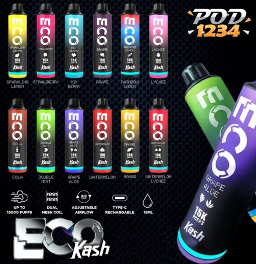 Punthai Kash Eco 15K Puffs ราคาส่ง